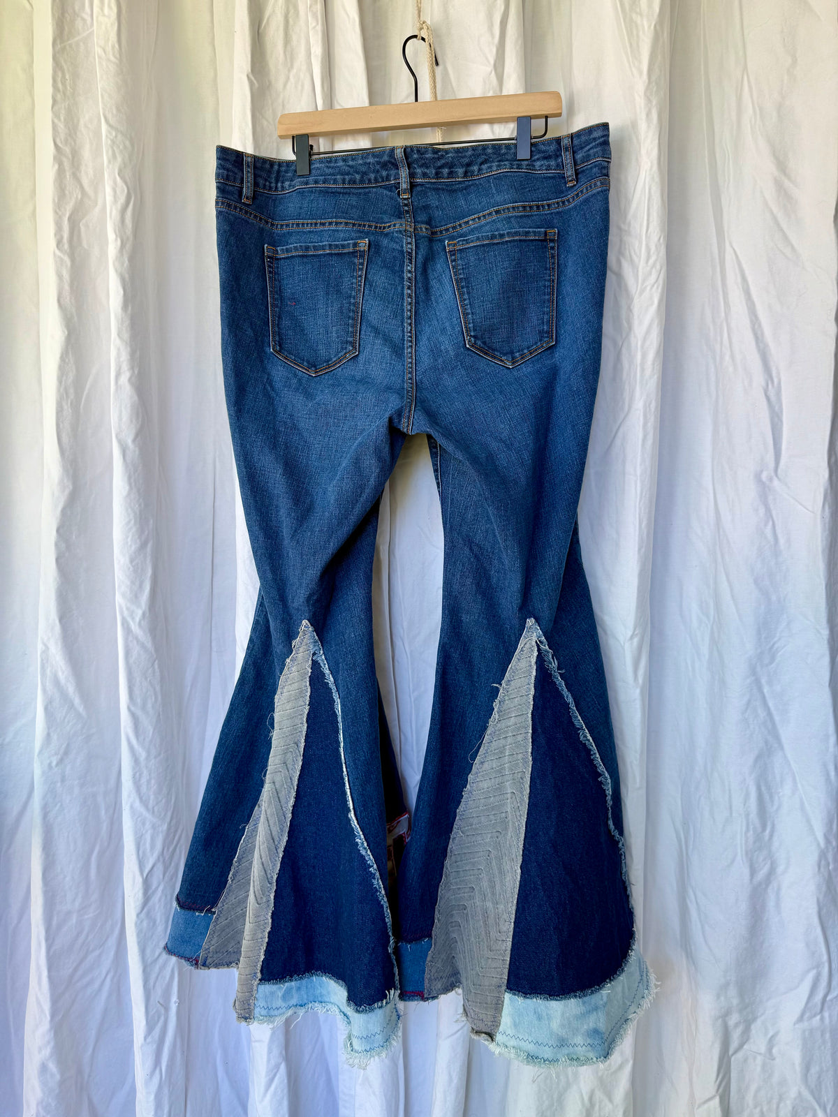Size 20 - Kansas City Chiefs Upcycled Denim