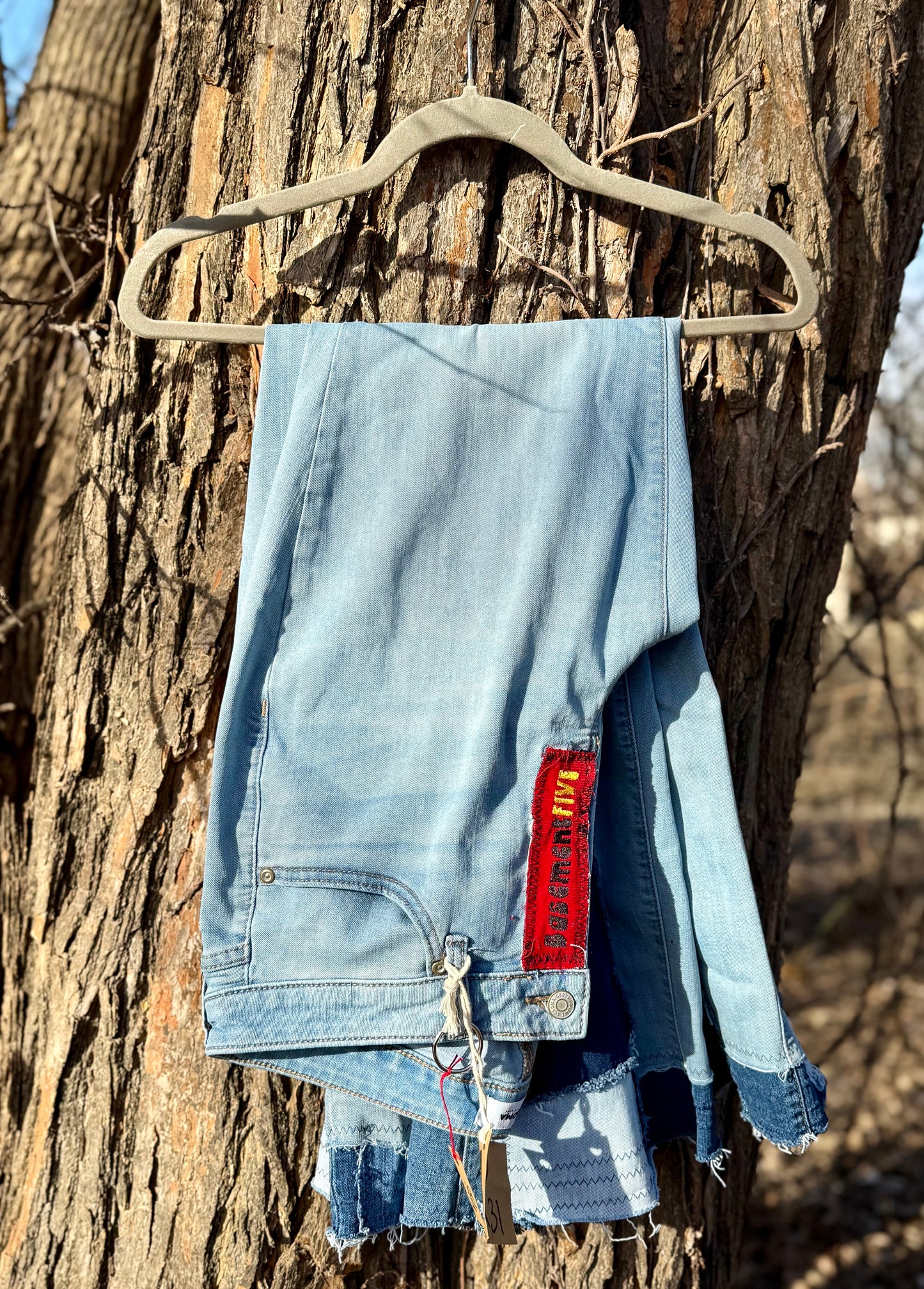 Chiefs Bell Bottom Jeans (Size 14) – Light Wash Statement Flares