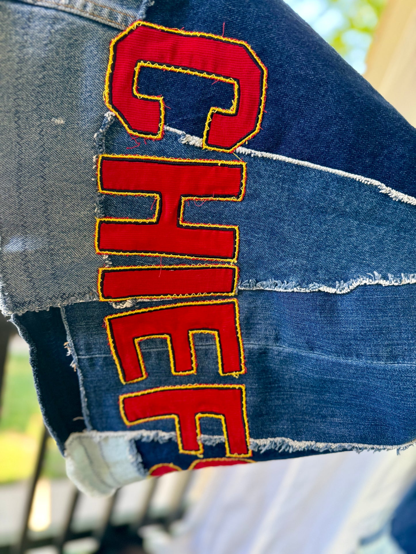 Kansas City Chiefs Bell Bottom Jeans (size 0)