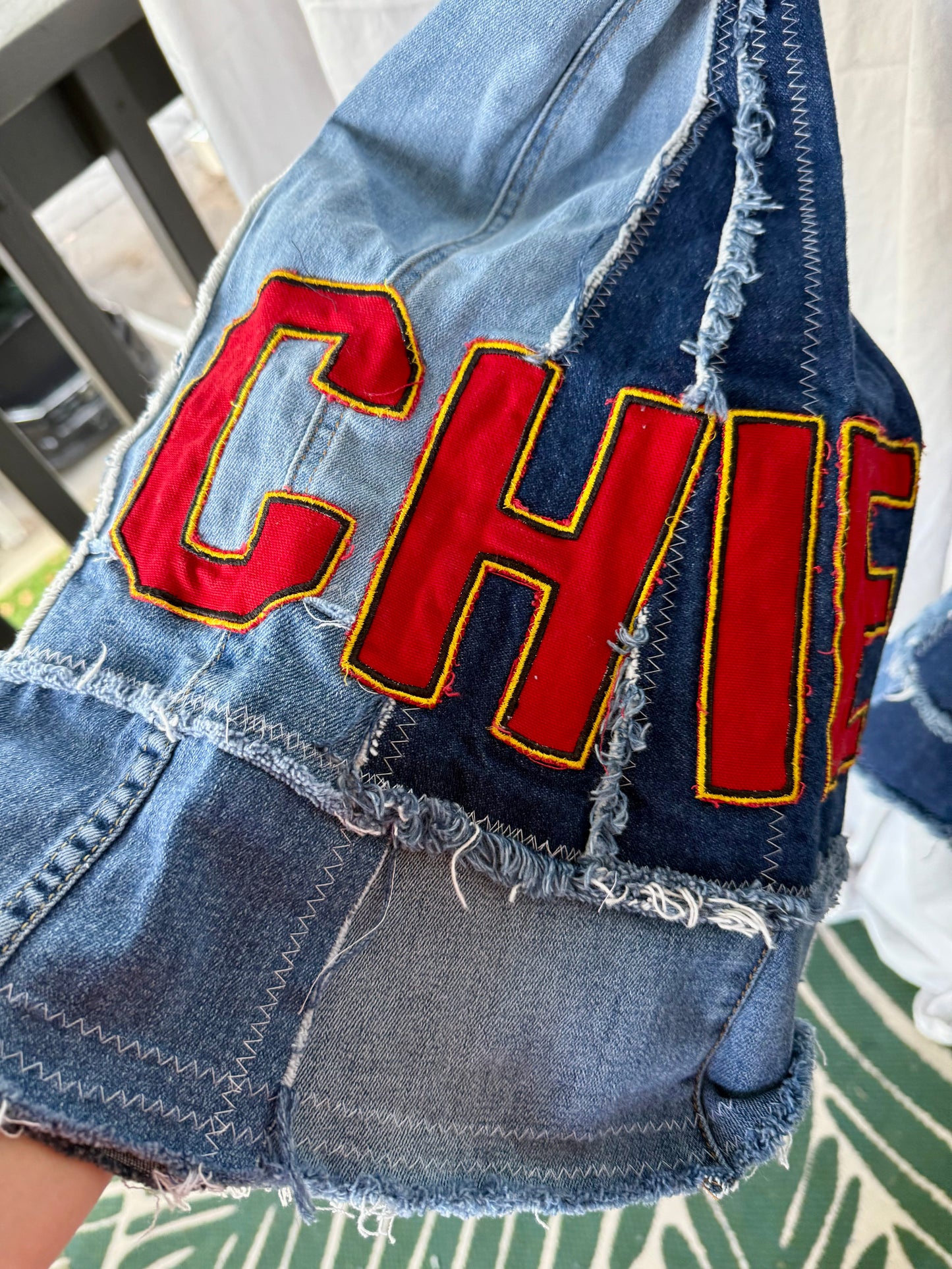 Chiefs Bell Bottom Jeans (Size 4) – Light Wash Statement Flares