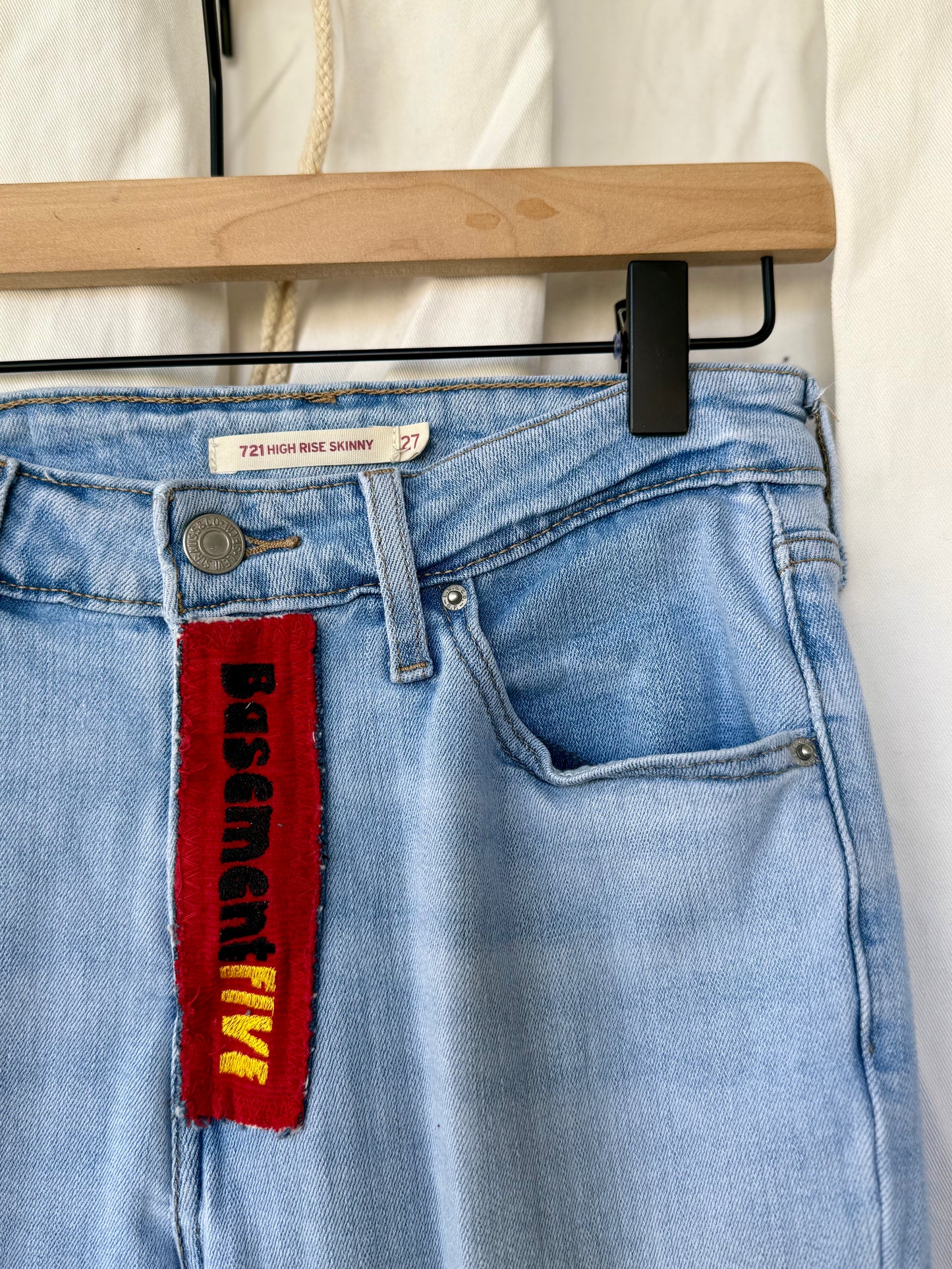 Size 2 - Kansas City Chiefs Upcycled Denim