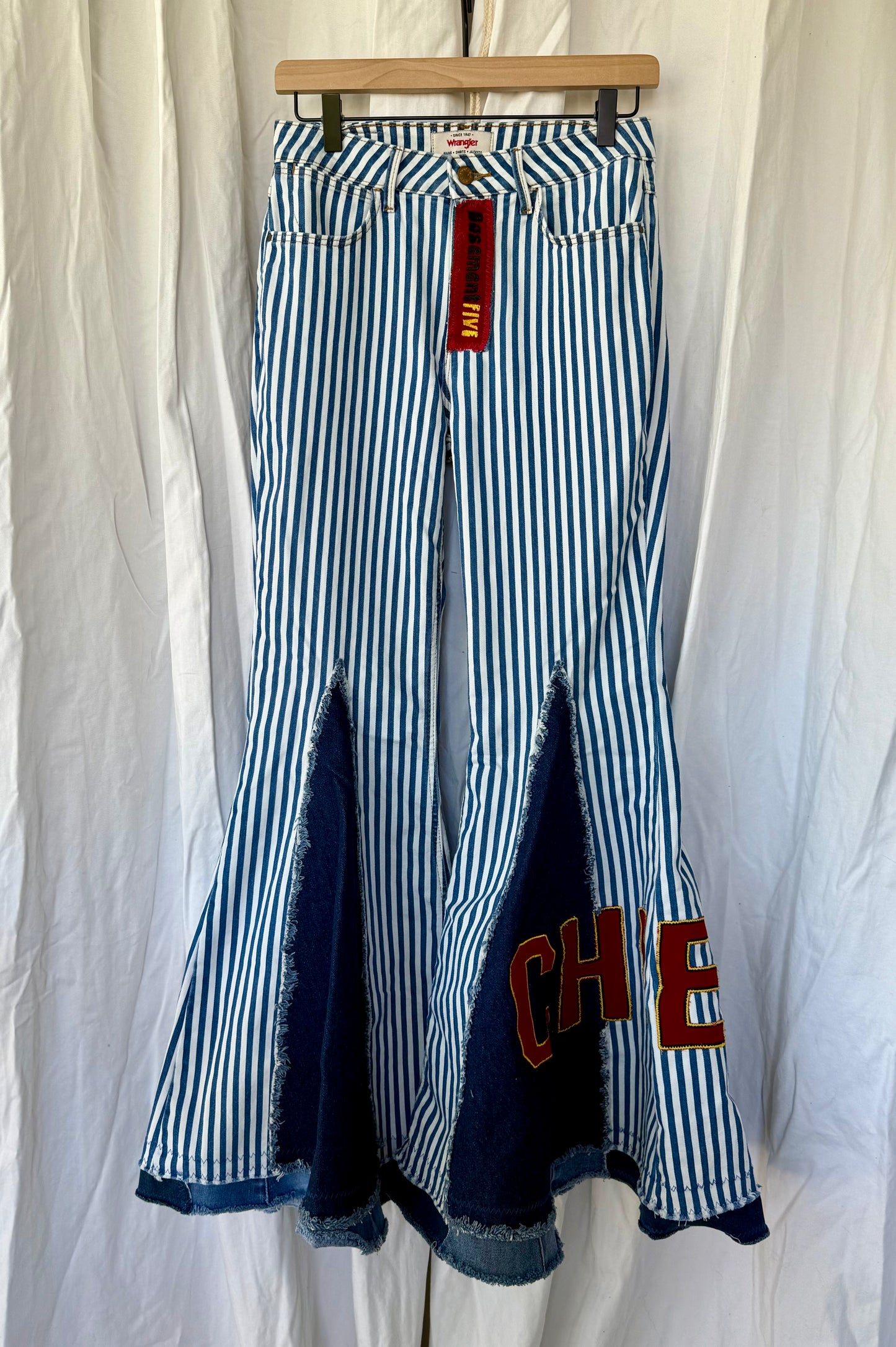 Size 4 - Kansas City Chiefs Upcycled Denim