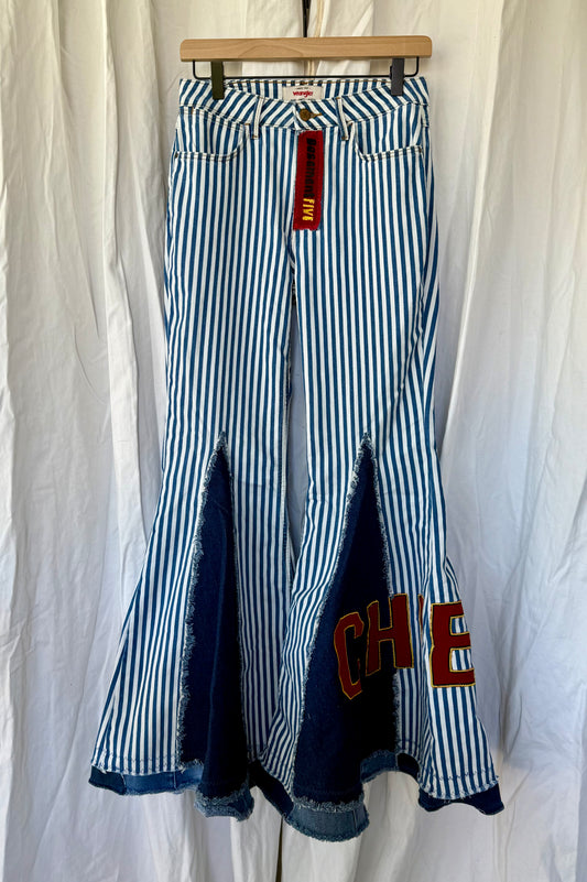 Size 4 - Kansas City Chiefs Upcycled Denim