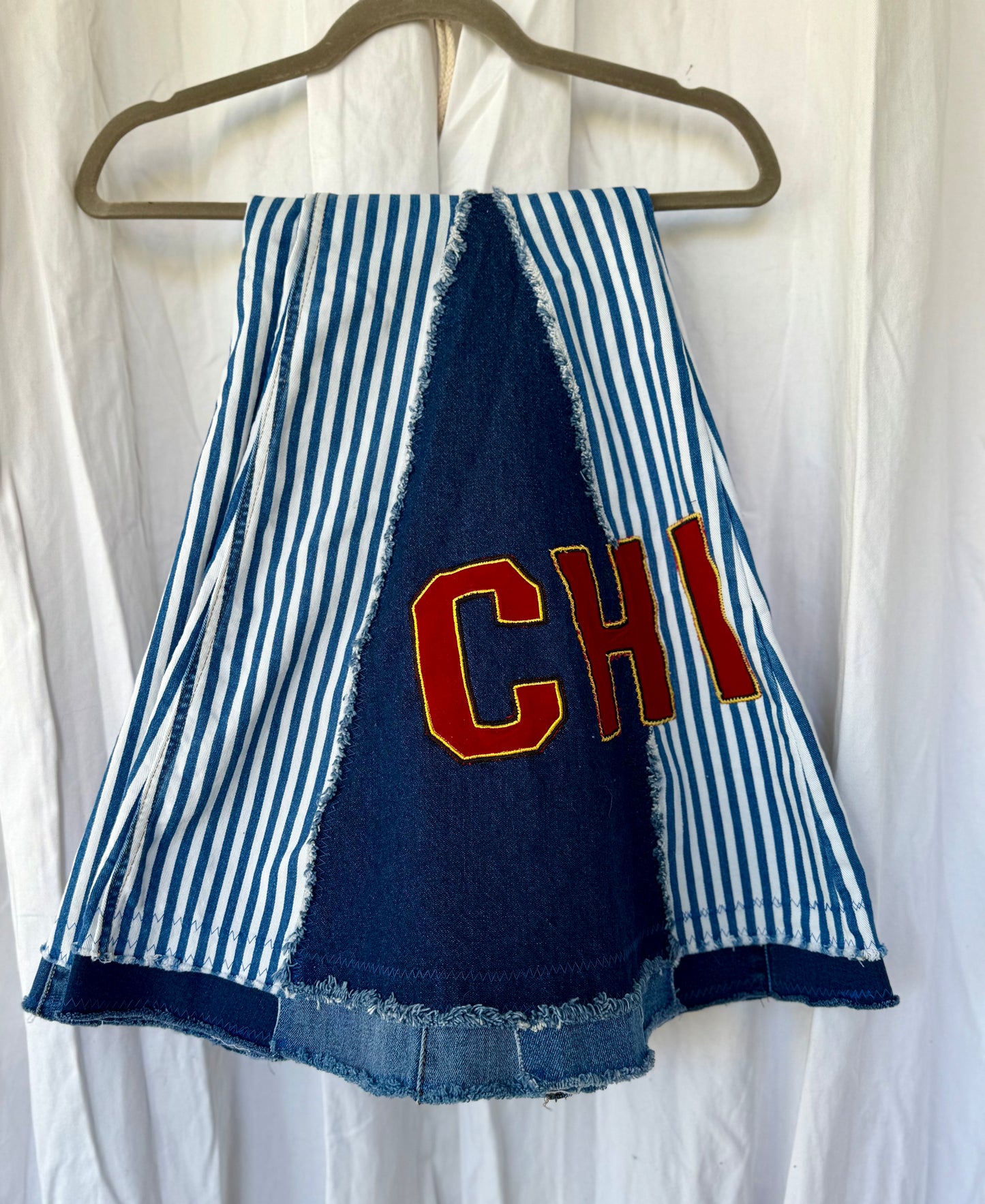 Size 4 - Kansas City Chiefs Upcycled Denim