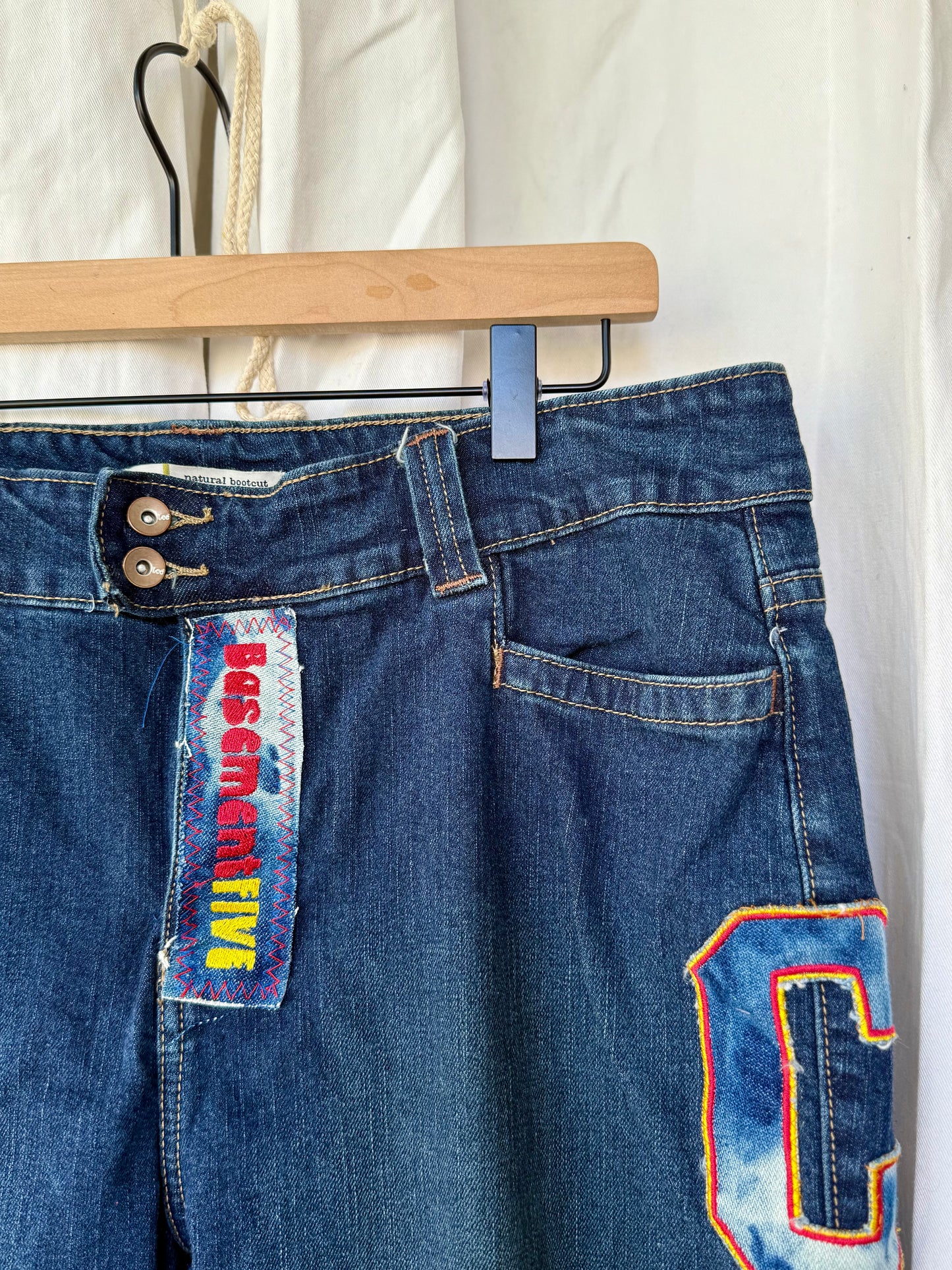 Size 16 - Kansas City Chiefs Upcycled Denim