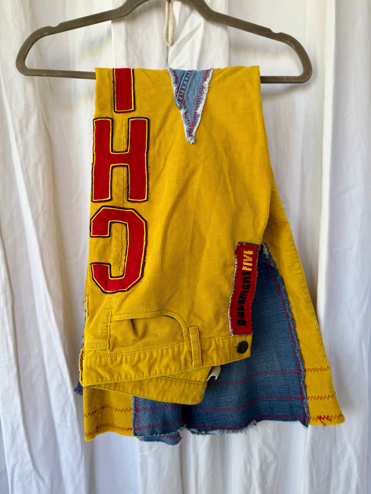 Size 8 - Kansas City Chiefs Upcycled Denim