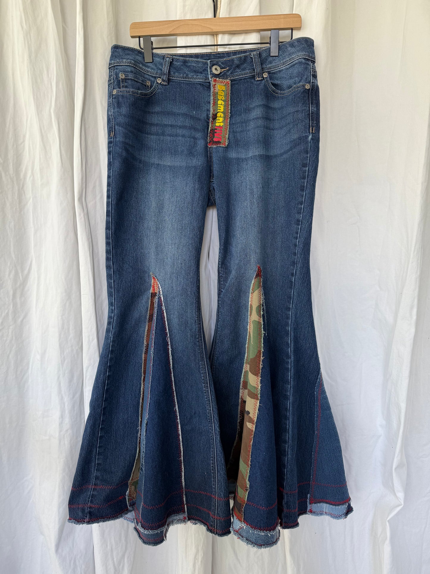 Size 12 - Kansas City Chiefs Upcycled Denim